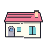 Icon for Home Deluxe Karaoke Package - includes two tablets, two wireless microphones, an enhanced speaker, a 22 inch screen, and a party light.